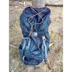 KARRIMOR backpack navy plain cougar70-10 backpack climbing Large.